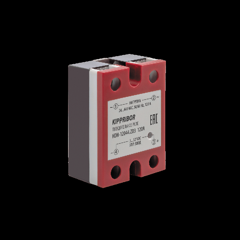 Реле твердотельное 1ф HDD 120А HDH-12044.ZD3 ОВЕН 101154