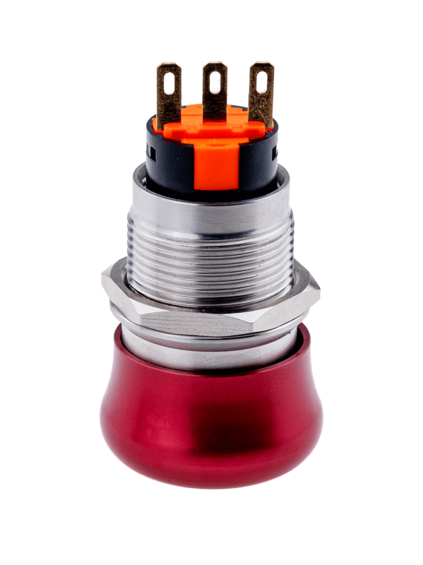 Кнопка грибовидная IP67 возврат поворотом 1NO+1NC MT67-M11 ОВЕН 107360