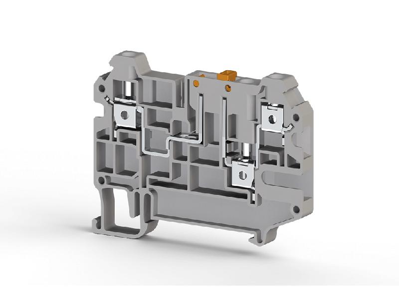 Клеммник 3-х выводной 4кв.мм сер. AVK 4CEA Klemsan 325239