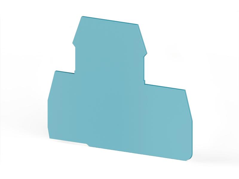 Сегмент концевой на клеммники 2-х ярусные PIK(2.5-4)N син. NPP PIK 2.5-4N Klemsan 449011