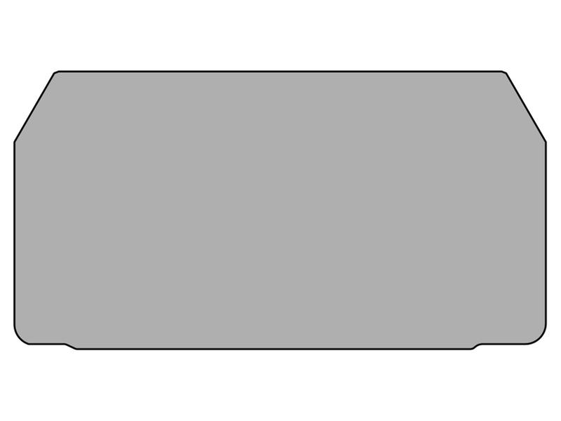 Сегмент концевой на измерительные клеммники WGO2N сер. NPP WGO2N Klemsan 450239