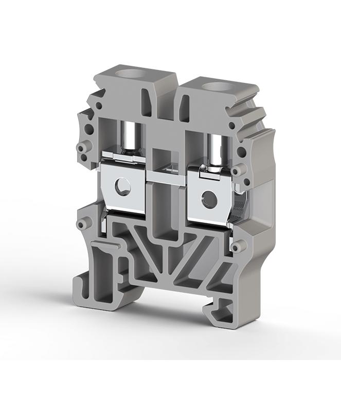 Миниклеммник винтовой 4кв.мм сер. MVK4 Klemsan 304439