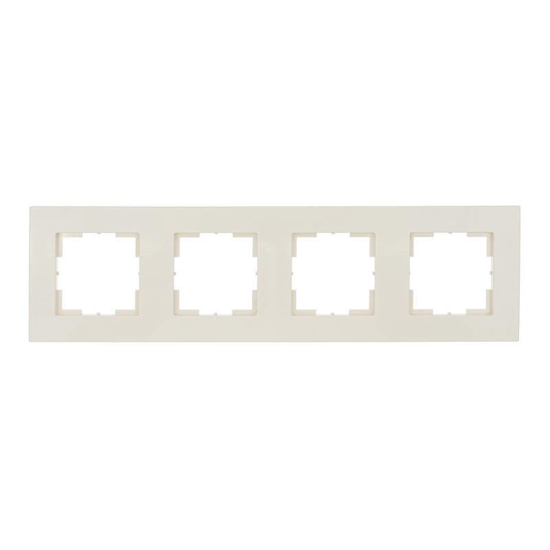 Рамка 4-м Аксиома МРФИ11.17.00.00 слон. кость Кунцево 122015