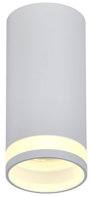 Светильник 4005 накладной потолочный под лампу GU10 бел. IEK LT-UPB0-4005-GU10-1-K01