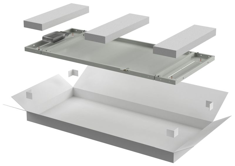 Панель задняя 600мм для шкафа 24U сер. LINEA N ITK LN35-24U6X-ZM