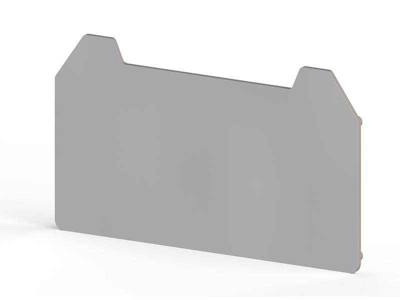 Сегмент концевой на клеммники AVK 4CC/CE/CCA сер. NPP AVK 4CC/CE/CCA Klemsan 450349