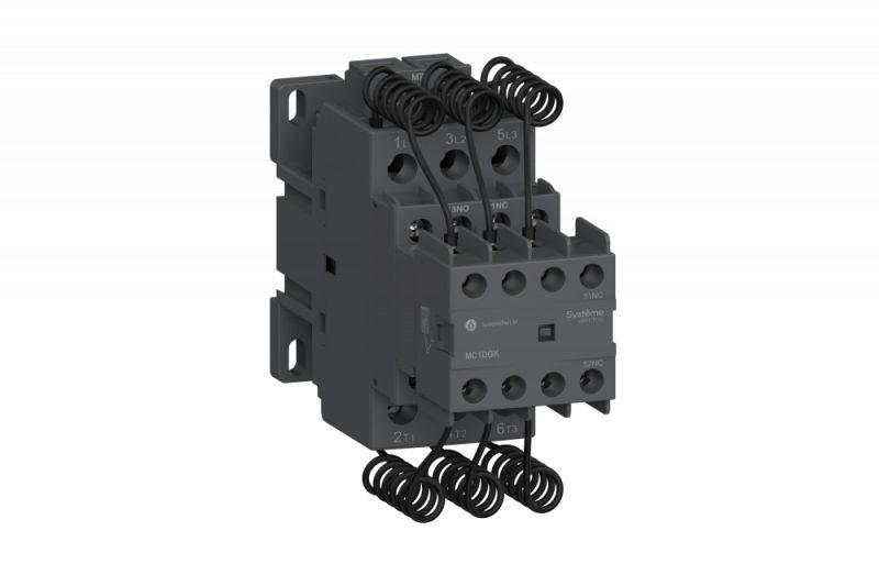 Контактор MC1D для конденсаторных батарей 16.7кВАр 1НО/2НЗ 48В 50/60Гц SE MC1DGKE7