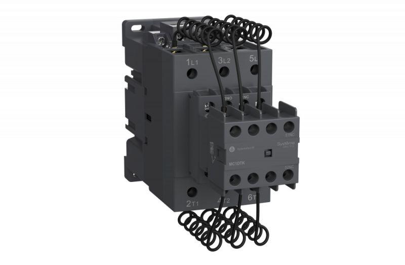 Контактор MC1D для конденсаторных батарей 40кВАр 1НО/2НЗ 24В 50/60Гц SE MC1DTKB7