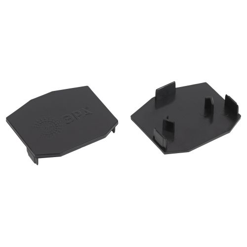 Комплект торцевых заглушек TRM-PC20-EC-B для встраив. в натяжной потолок магнитн. шинопровода TRM-PC20 NOVA 48В Эра Б0054791