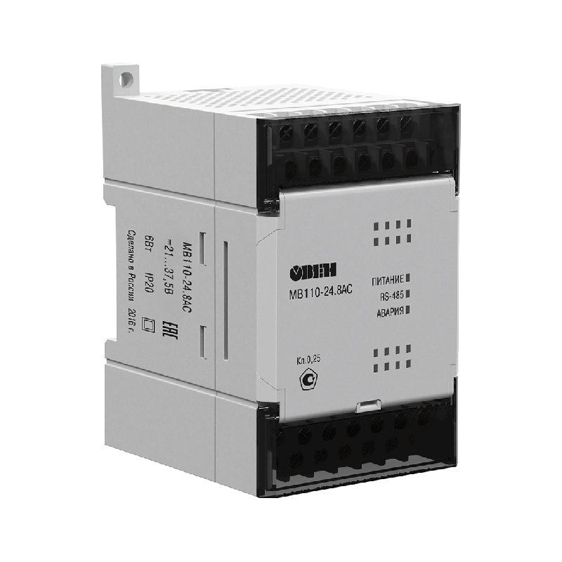 Модуль аналогового ввода МВ110-24.8АС ОВЕН 60616