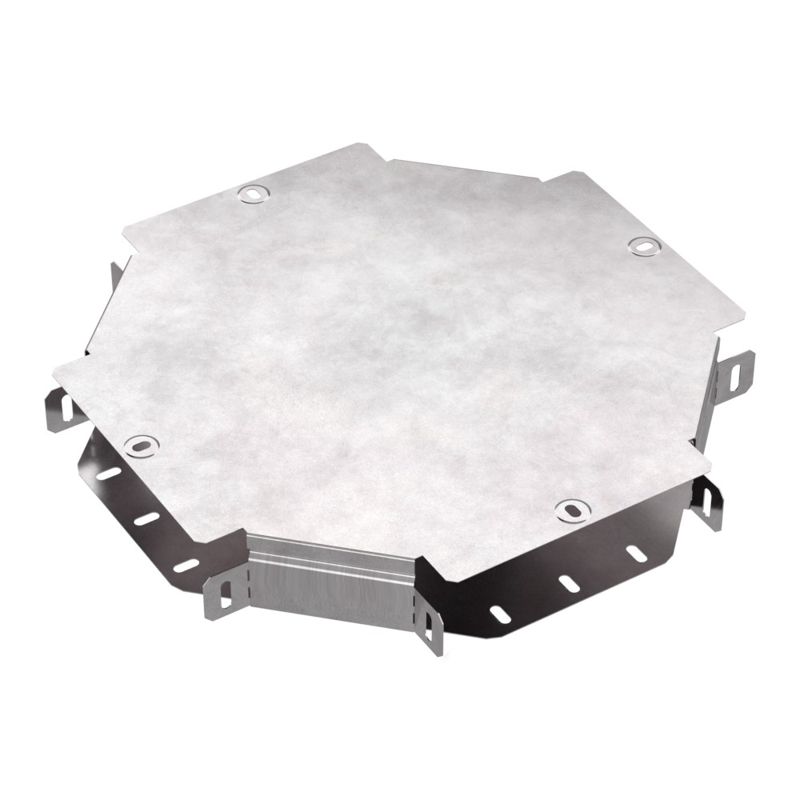 Ответвитель для лотка Х-образ. 200х50 с крышкой Стандарт Промрукав PR16.0462