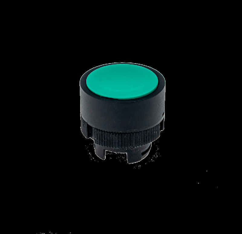 Головка кнопки плоская пласт. MTB2-EA3 зел. ОВЕН 43200