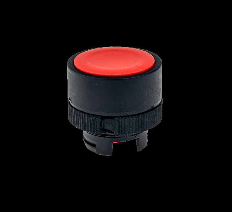 Головка кнопки плоская пласт. MTB2-EA4 красн. ОВЕН 43201