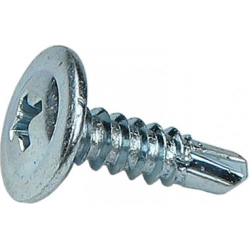 Саморез 4.2х25 с прессшайбой сверло цинк (уп.1000шт) Промрукав PR08.3601