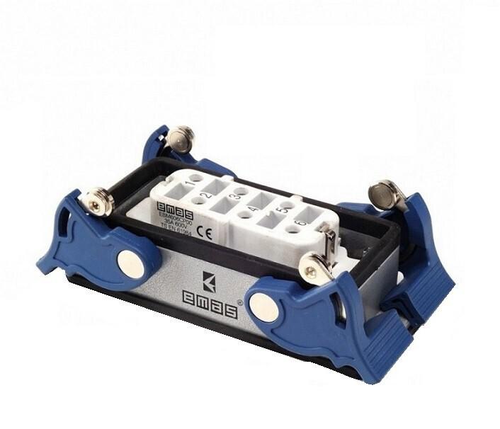 Розетка 4-фиксатора для панели 6п 35А EMAS EBM606PM44