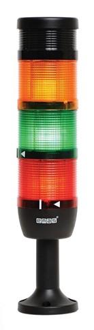 Колонна сигнальная 70мм 24В светодиод LED зуммер красн./зел./желт. EMAS IK73L024ZM01