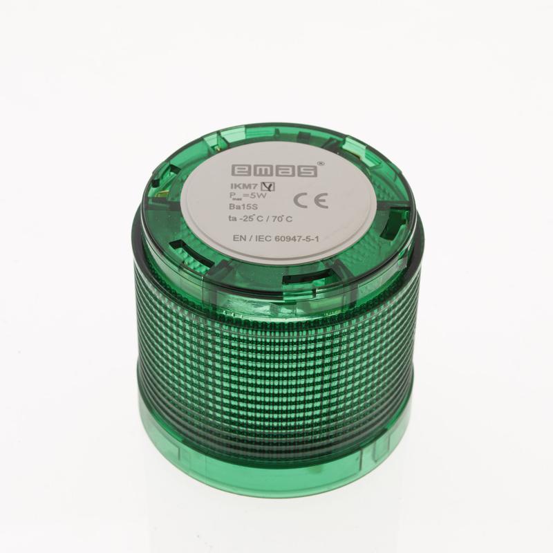 Модуль сигнальный для колонны 70мм зел. EMAS IKM7Y