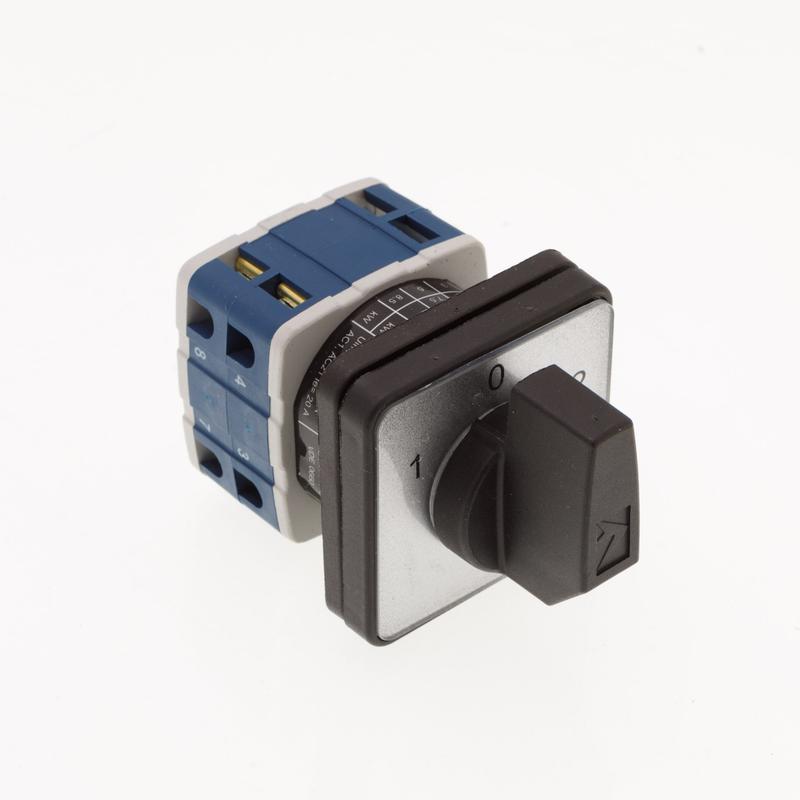 Переключательп реверсивный двухфазный (1-0-2) 20А EMAS PSA020KD234S