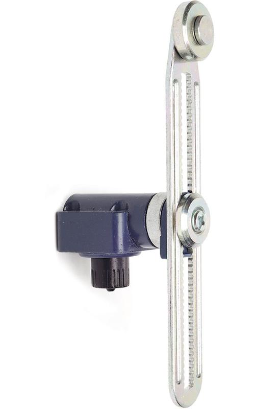 Консоль с метал. роликом d18мм с длин. рычагом и регулир. метал. EMAS LD51MEM123