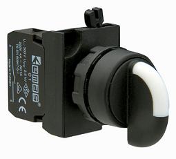 Переключатель 0-1 без фиксации (1НО) EMAS CP100S21