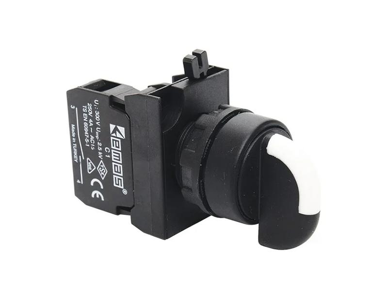 Переключатель 0-1 с фиксацией (2НО) EMAS CP101S20