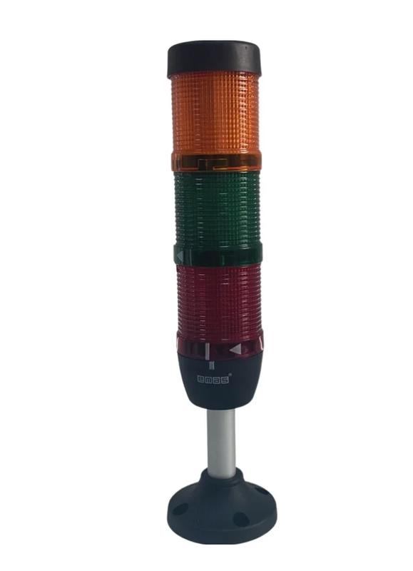 Колонна сигнальная 50мм 24В стробоскоп FLESH красн./зел./желт. EMAS IK53F024XM03