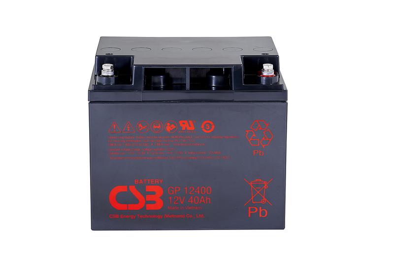 Аккумулятор 12В 40А.ч CSB GP12400 I CSB