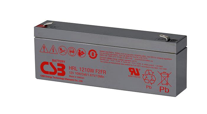 Аккумулятор 12В 2.7А.ч CSB HRL1210W F2 FR CSB