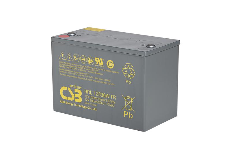Аккумулятор 12В 83А.ч CSB HRL12330W FR CSB