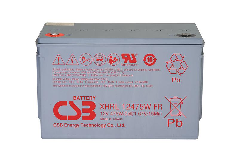 Аккумулятор CSB XHRL12475W FR CSB