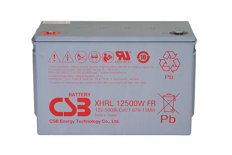 Аккумулятор CSB XHRL12500W FR CSB