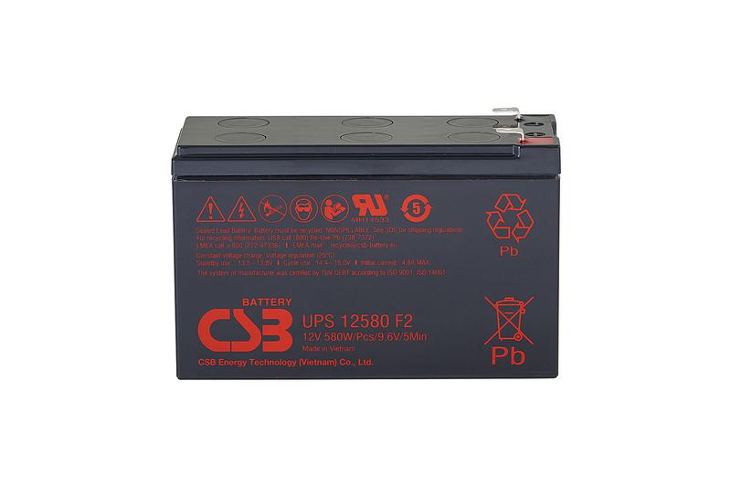 Аккумулятор 12В 10.5А.ч CSB UPS12580 F2 CSB
