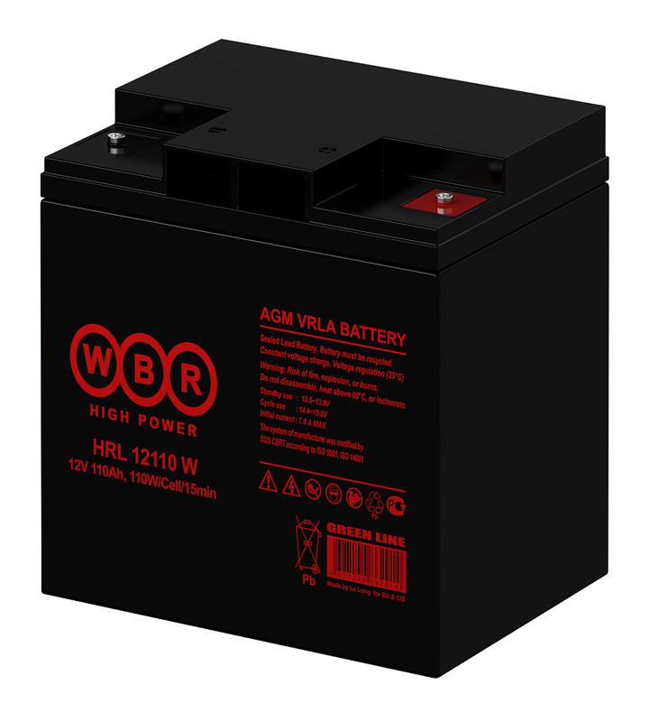 Аккумулятор 12В 28А.ч WBR HRL12110W WBR