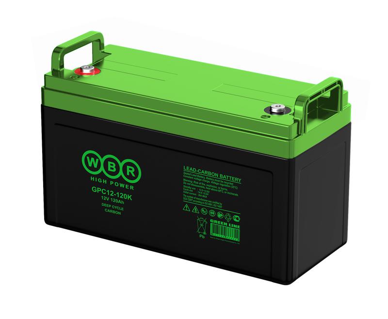 Аккумулятор тяговый 12В 120А.ч WBR GPC12-120K WBR