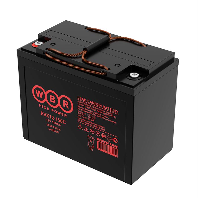 Аккумулятор тяговый 12В 150А.ч WBR EVX12-150C WBR