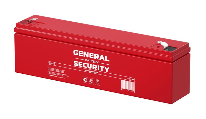 Аккумулятор 12В 2.3А.ч General Security GS2.3-12