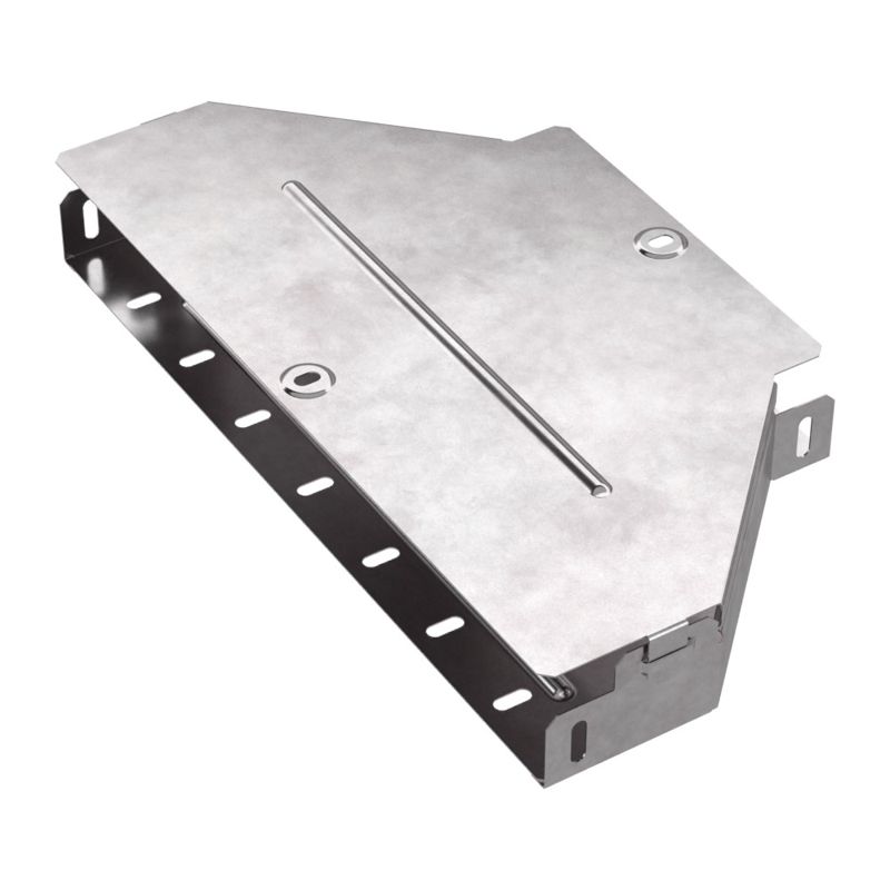 Переходник для лотка симметричный 400х200х50 с крышкой Стандарт Промрукав PR16.0652