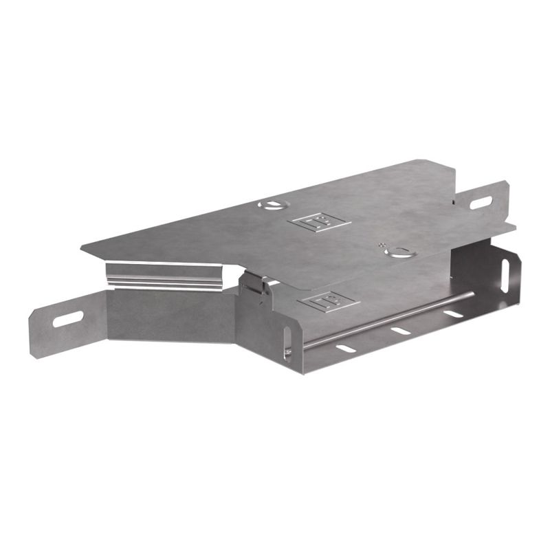 Ответвитель для лотка горизонтальный 200х50 с крышкой Стандарт Промрукав PR16.1179