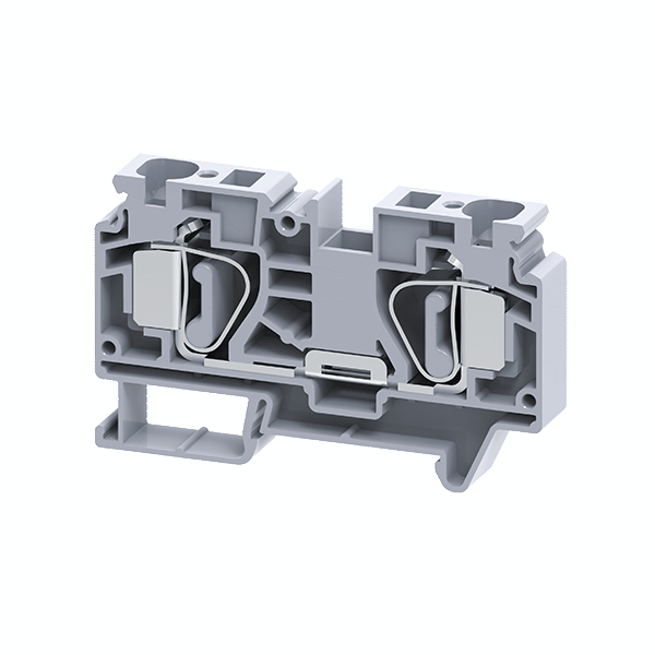 Клемма проходная пружинная OptiClip CSC-16-I-76A-(1.5-16) сер. КЭАЗ 289719