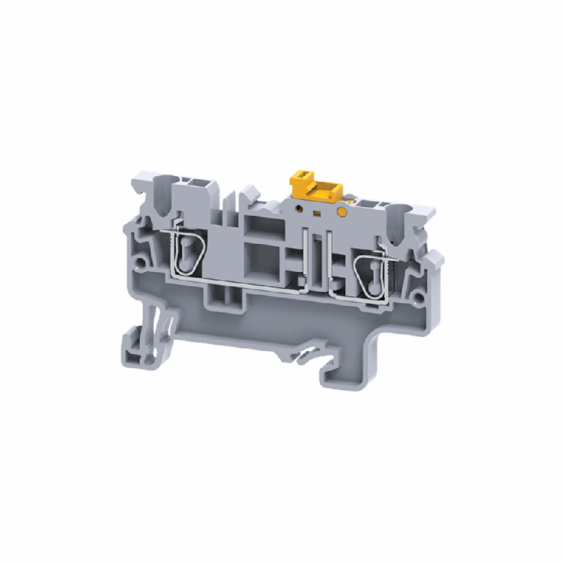 Клемма с ножевым размыкателем пружинная OptiClip CXK-2.5-MT-N-I сер. КЭАЗ 289767