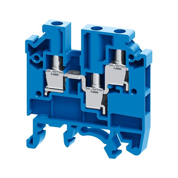 Клемма с тремя контактами винтовая CMC-2.5-TRIPLET-(0.2-4)-I-BU син. КЭАЗ 289830