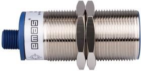 Датчик индуктивный M30 12-24 V DC дист. 10мм NPN-NO 400Гц разъем M12 EMAS SIM30FM1NSX