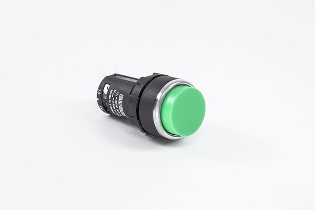 Кнопка нажимная моноблочная 22мм IP 40 1НО с выступающими линзами EMAS MB100HY