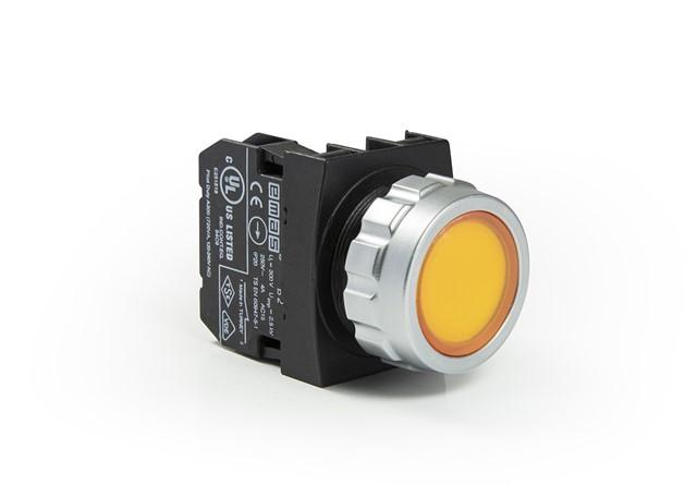 Кнопка нажимная H установочный 30мм EMAS H100DS