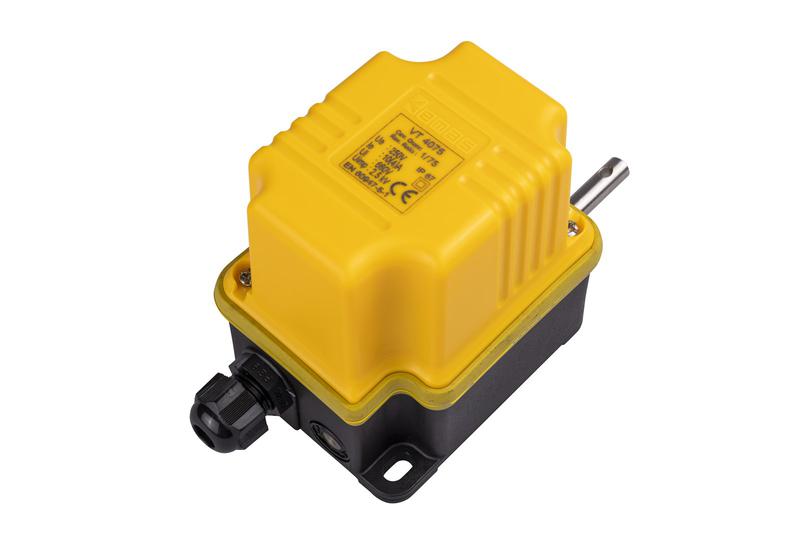 Выключатель поворотный концевой IP67 4 переключателя 1/75 EMAS VT4075
