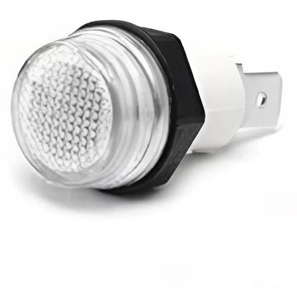 Арматура сигнальная 14мм с лампой 12В бел. EMAS S140NB1