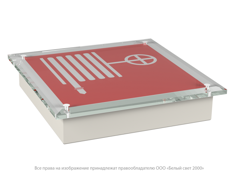 Оповещатель пожарный световой BS-ASTERA-10-F2-12 Белый свет a26861