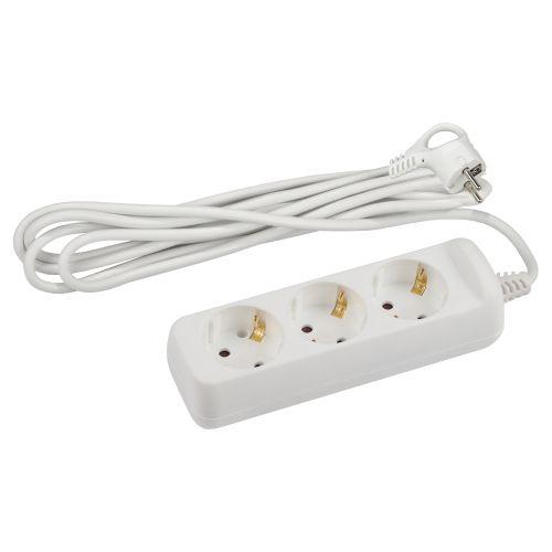 Удлинитель 3х5м с заземл. ПВС 3х1.5 16А U-3e-5m-3x1.5 Эра Б0044033