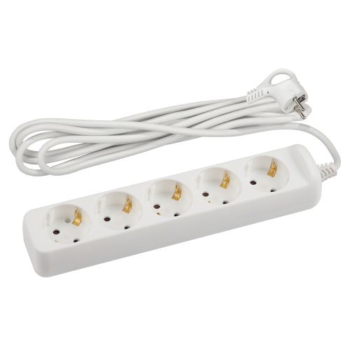 Удлинитель 5х5м с заземл. ПВС 3х1.5 16А U-5e-5m-3x1.5 Эра Б0044039