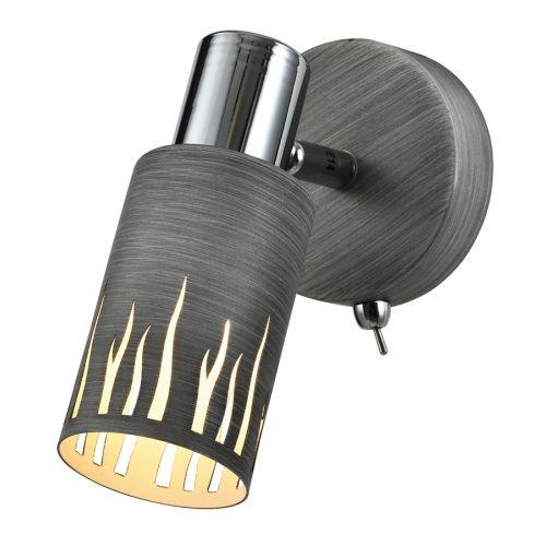 Светильник Lethe 3123-401 40Вт 1хE14 настен./потолочн. спот поворотн. модерн с выключателем Rivoli Б0055000